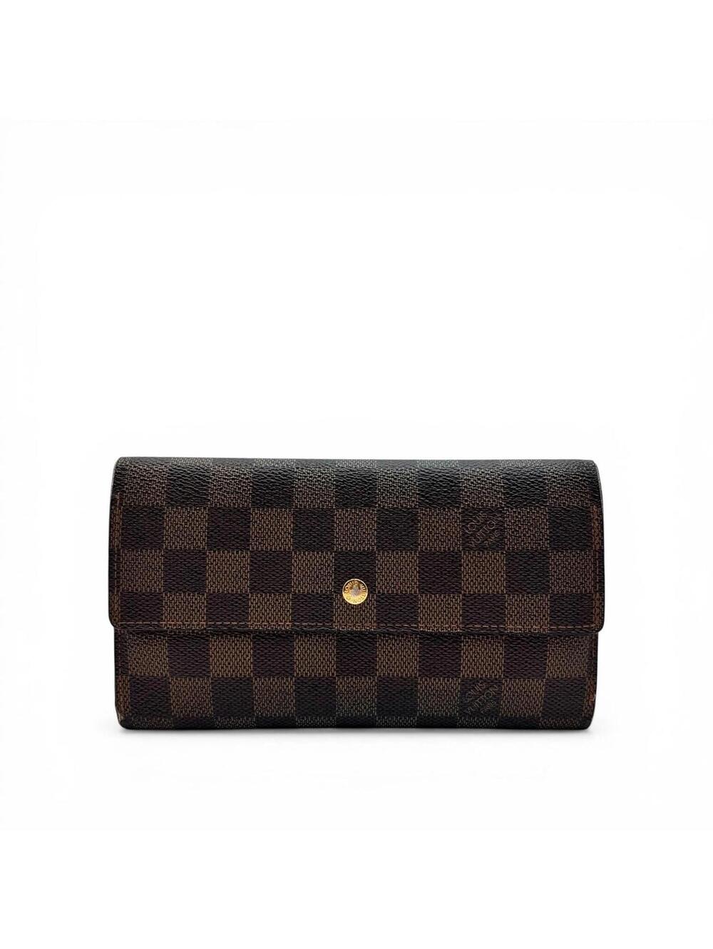 Louis Vuitton Damier Ebene Portefeuille International Wallet